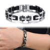 Image of Men's Black Titanium Steel Bracelet