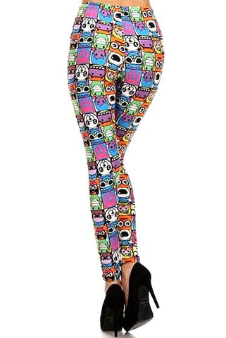 BOGO FreeCartoons Printed Leggings