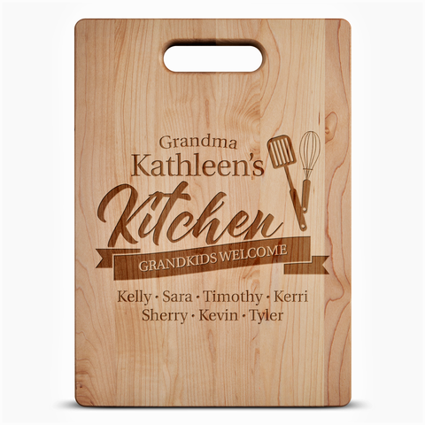 Grandma's Kitchen Cutting Board