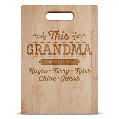 This Grandma Cutting Board