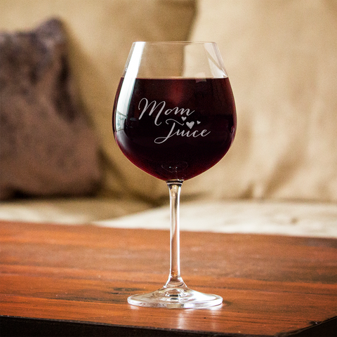 Juice - Personalized Wine Glass