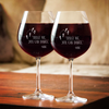 Image of You Can Dance Wine Glass