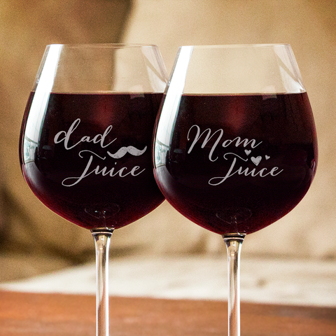 Juice - Personalized Wine Glass