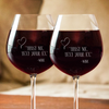 Image of Text Your Ex Wine Glass