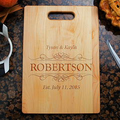 Couples Love Cutting Board