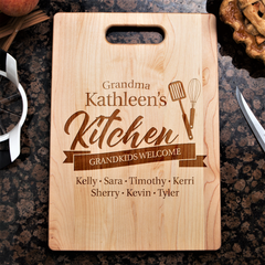 Grandma's Kitchen Cutting Board