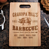 Image of Grandpa World Famous Barbecue Cutting Board