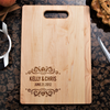 Image of Couples Cutting Board - Floral