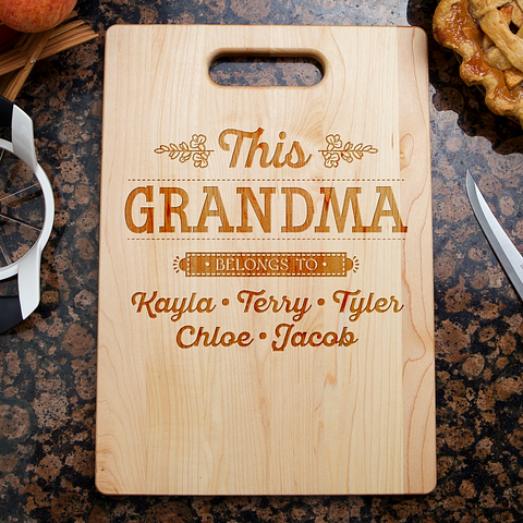 This Grandma Cutting Board