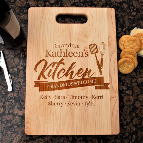 Grandma's Kitchen Cutting Board