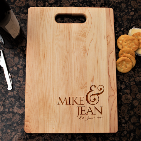 Couples Cutting Board