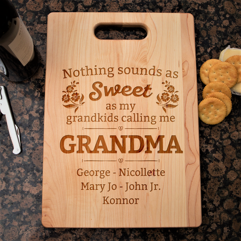 Nothing Sounds As Sweet Cutting Board