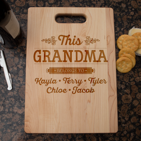 This Grandma Cutting Board