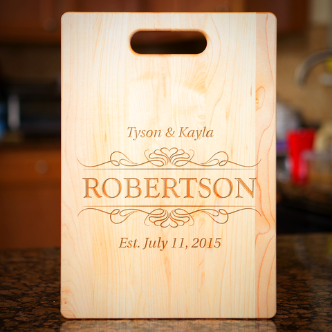 Couples Love Cutting Board