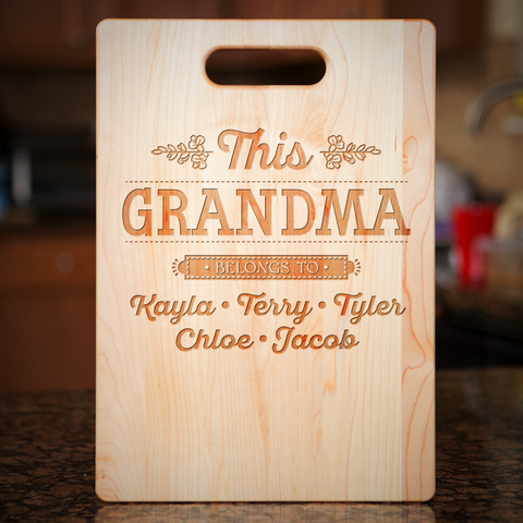 This Grandma Cutting Board