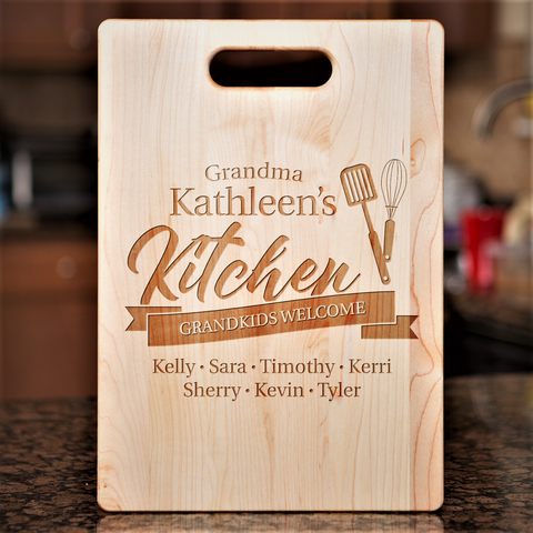 Grandma's Kitchen Cutting Board