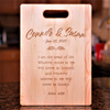 Image of John 6:35 Verse Cutting Board