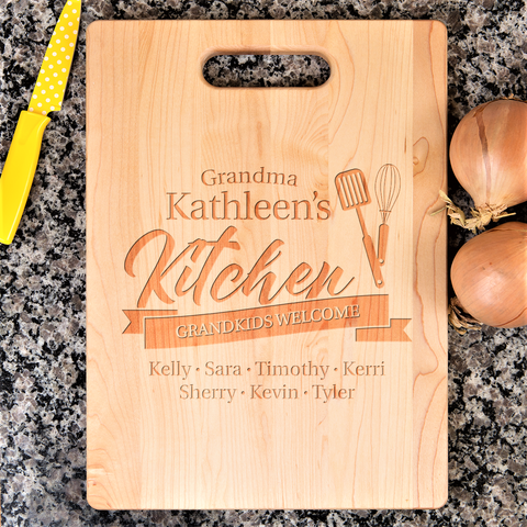 Grandma's Kitchen Cutting Board