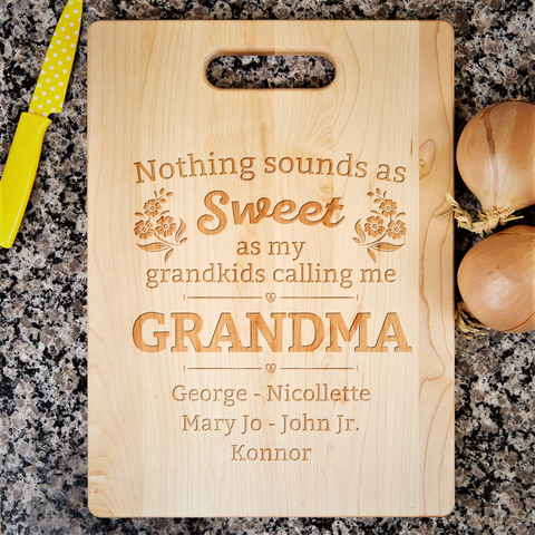 Nothing Sounds As Sweet Cutting Board