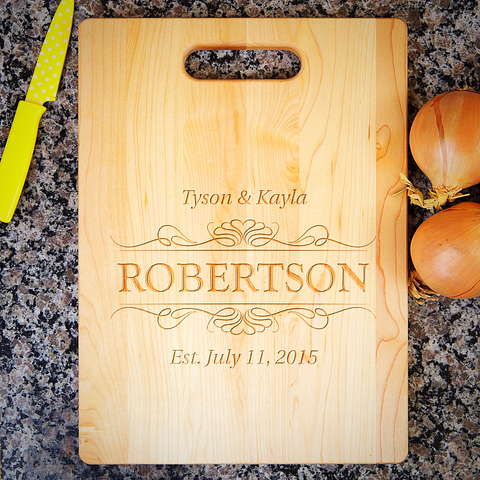 Couples Love Cutting Board