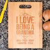 Image of I Love Being A Grandma Cutting Board