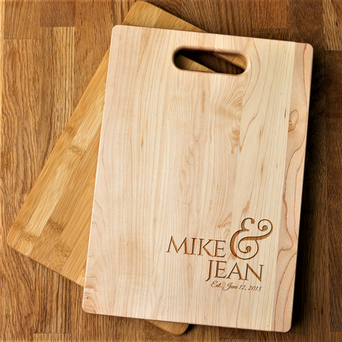 Couples Cutting Board