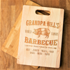 Image of Grandpa World Famous Barbecue Cutting Board