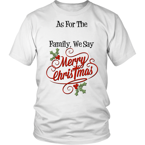 Personalized: We Say Merry Christmas