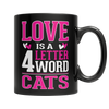 Image of Limited Edition - Love is a 4 letter word Cats