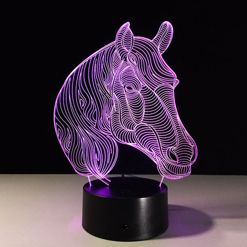 Limited Offer: Horse 3D LED Lamp