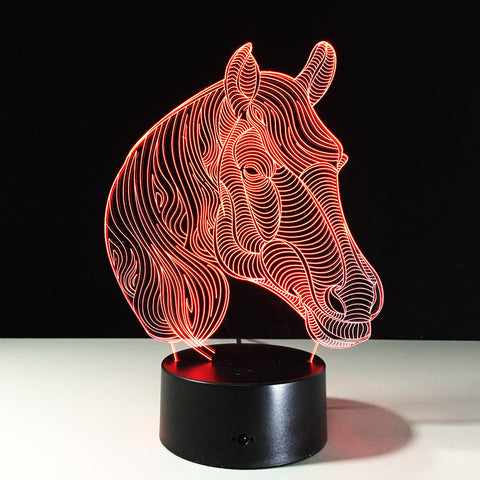 Limited Offer: Horse 3D LED Lamp