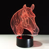 Image of Limited Offer: Horse 3D LED Lamp