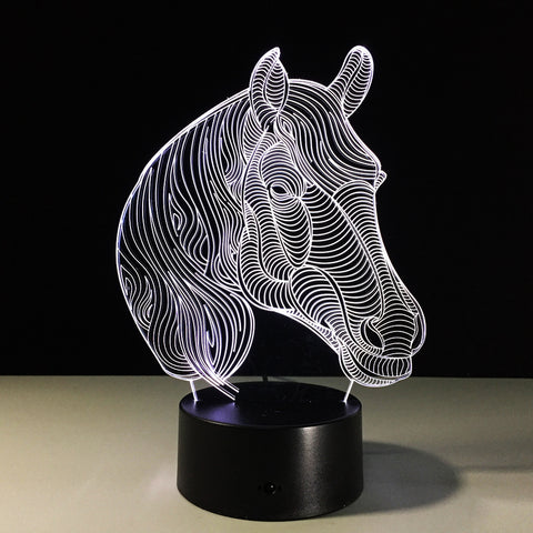 Limited Offer: Horse 3D LED Lamp