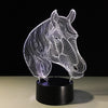 Image of Limited Offer: Horse 3D LED Lamp