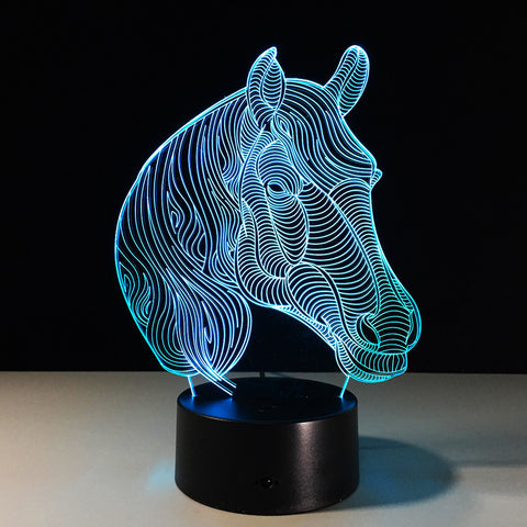 Limited Offer: Horse 3D LED Lamp