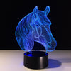 Image of Limited Offer: Horse 3D LED Lamp