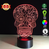 Image of Limited Offer: Sugar Skull 3D Illusion Lamp