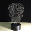 Image of Limited Offer: Sugar Skull 3D Illusion Lamp