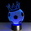 Image of Soccer Princess Ball 3D LED Lamp