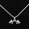 Image of Limited Edition: Barbell Necklace