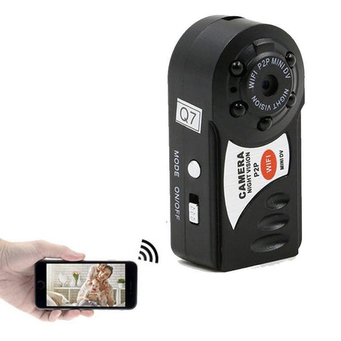 Mini WiFi Camera , Wireless Security Video Camera With Infrared Night Vision Wireless DVR