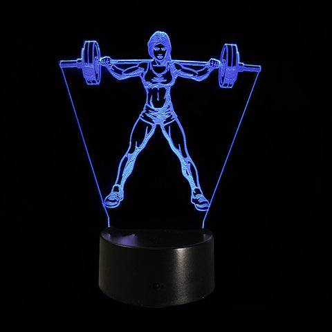 Limited Offer: Fitness 3D Illusion Lamp