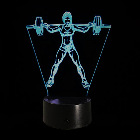 Limited Offer: Fitness 3D Illusion Lamp