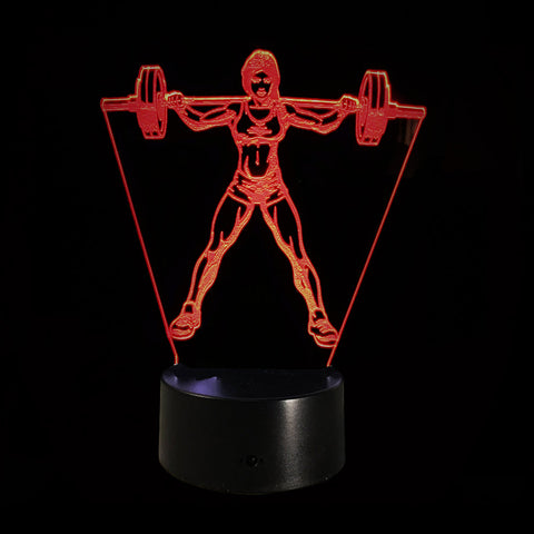 Limited Offer: Fitness 3D Illusion Lamp