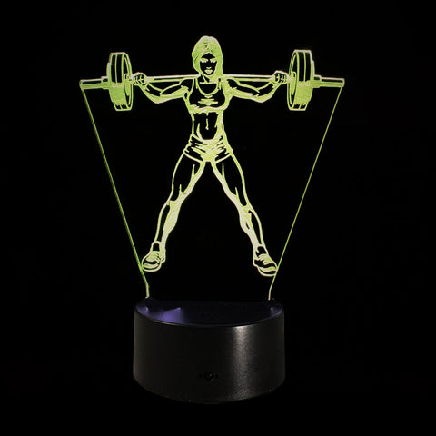 Limited Offer: Fitness 3D Illusion Lamp