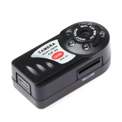 Mini WiFi Camera , Wireless Security Video Camera With Infrared Night Vision Wireless DVR