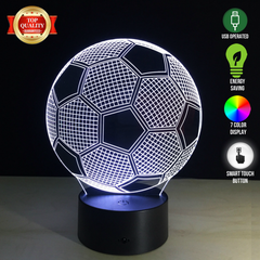 Soccer Ball 3D LED Lamp