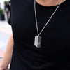 Image of Fear Not - Dog Tag Necklace