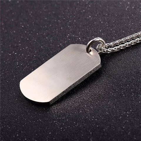 Fear Not - Dog Tag Necklace