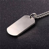 Image of Fear Not - Dog Tag Necklace